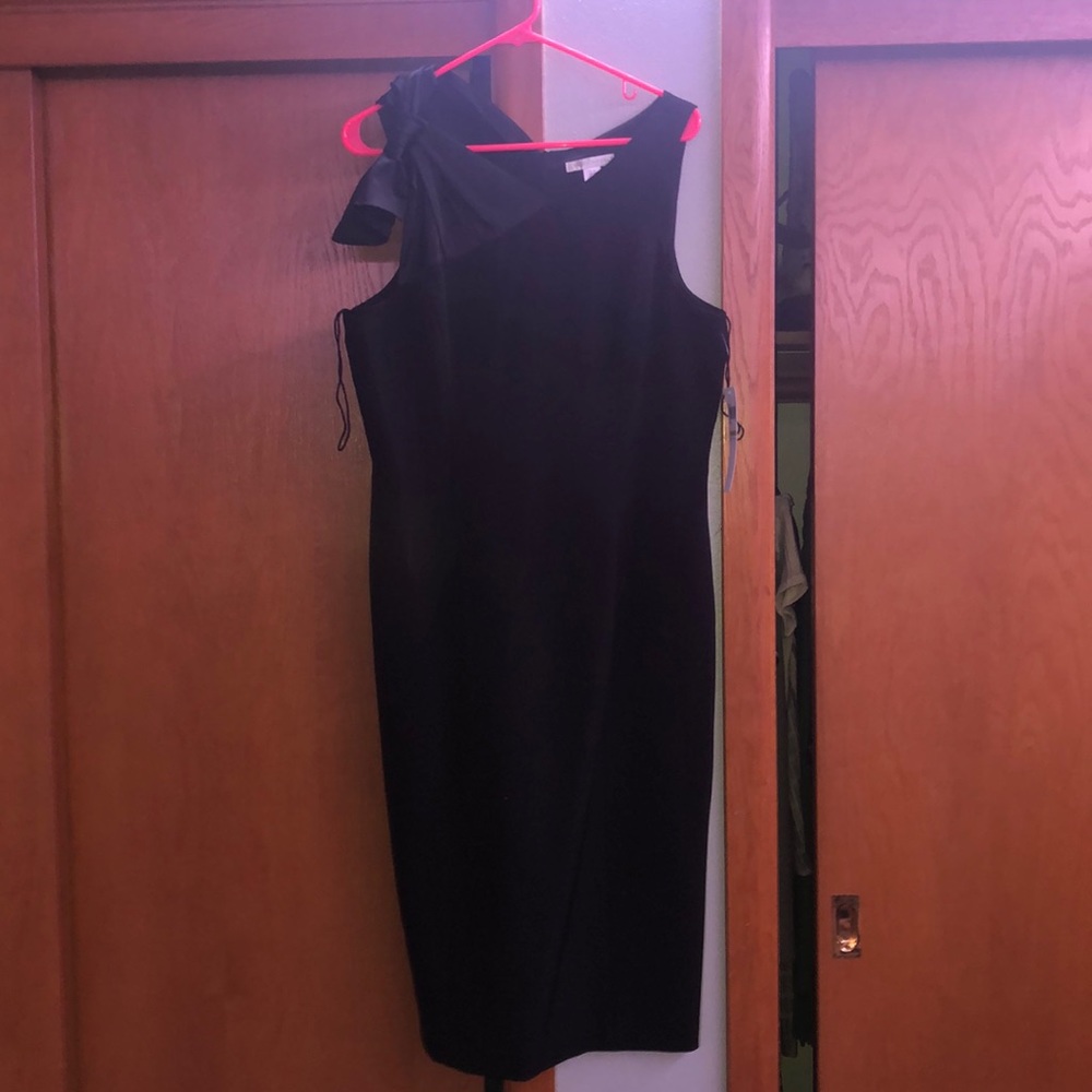 black dress